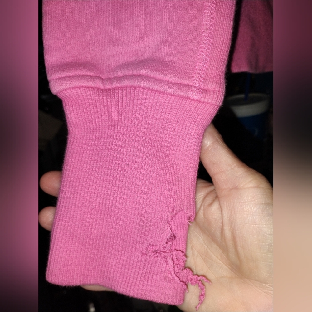 Lululemon Athletica Scuba Hoodie *Full Zip | Heathered Paris Pink | Size S - Picture 9 of 11